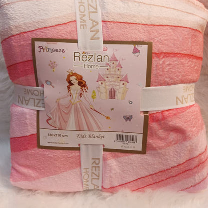 Sherpa Blanket | Kids Design | Single Half Size | 160cm×220cm
