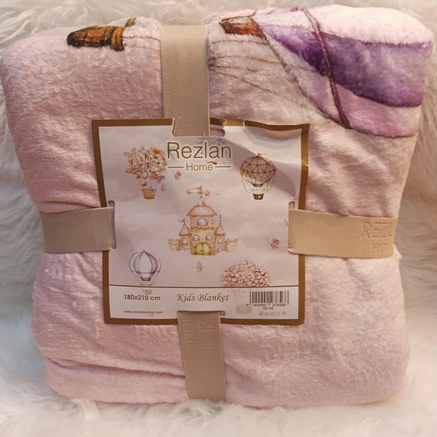 Sherpa Blanket | Kids Design | Single Half Size | 160cm×220cm