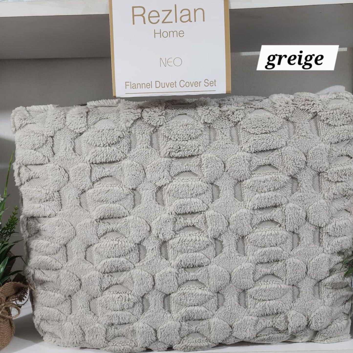 Winter Bed Set | Mohair Fabric | Soft & Warm | Available in 2 Sizes | Single Half 3 Pieces | Double 4 Pieces