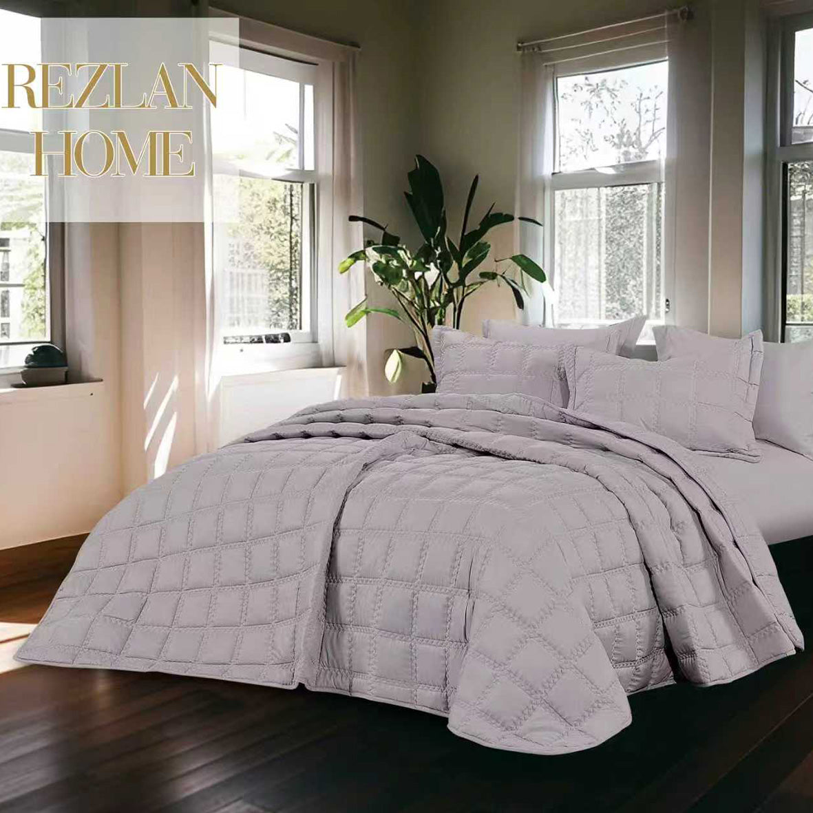 Summer Bed Spread – 100% Cotton Available in single half 4Pcs and king size 6Pcs