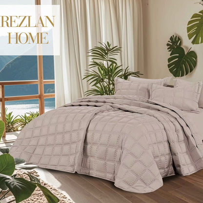 Summer Bed Spread – 100% Cotton Available in single half 4Pcs and king size 6Pcs