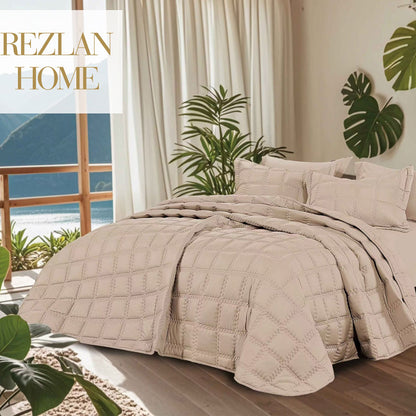 Summer Bed Spread – 100% Cotton Available in single half 4Pcs and king size 6Pcs