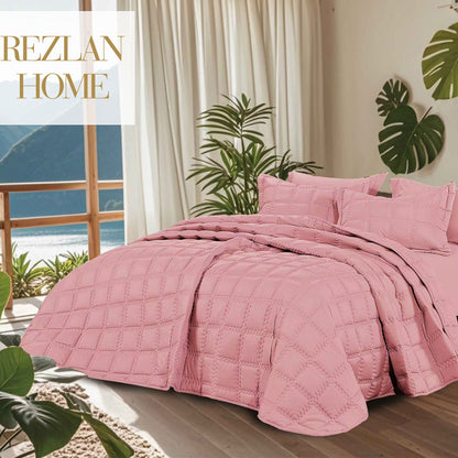 Summer Bed Spread – 100% Cotton Available in single half 4Pcs and king size 6Pcs