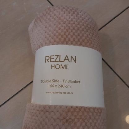 Rolled Blanket | 300 GSM | 160×230 cm | Soft & Lightweight
