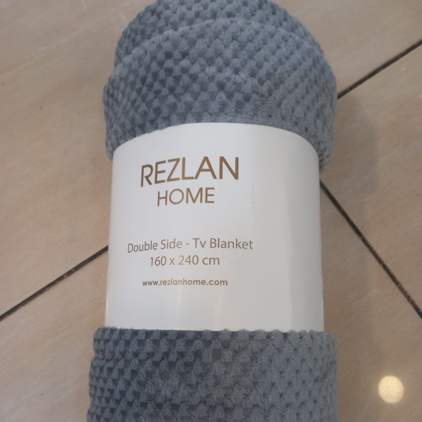 Rolled Blanket | 300 GSM | 160×230 cm | Soft & Lightweight