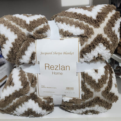 Rabbit Fur Throw Blanket | Ultra Soft & Warm | Available in Single size