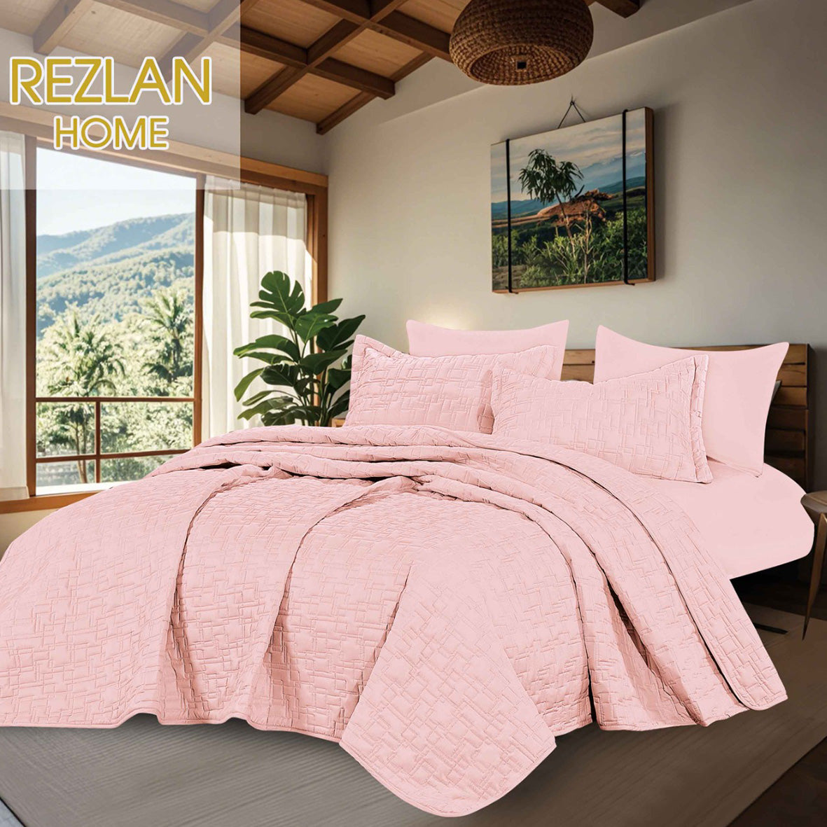 Summer Bed Spread – 100% Cotton Available in single half and king size