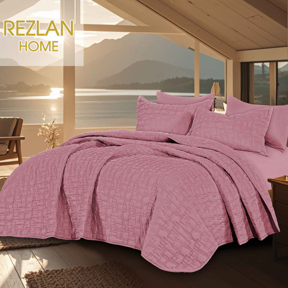 Summer Bed Spread – 100% Cotton Available in single half and king size