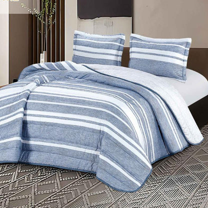 Summer Bed Spread – 100% Cotton Available in King Size (3 Pieces)