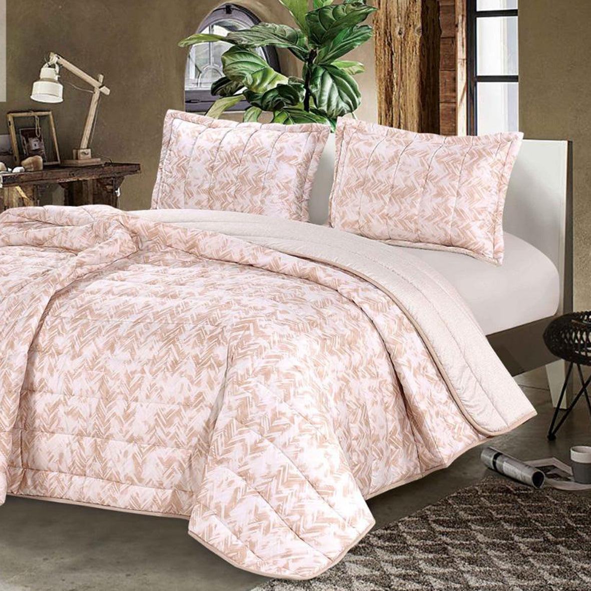 Summer Bed Spread – 100% Cotton Available in King Size (3 Pieces)