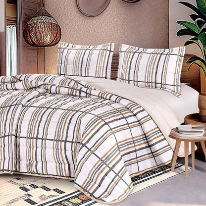 Summer Bed Spread – 100% Cotton Available in King Size (3 Pieces)