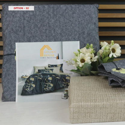 طقم ملاحف مايكرو فايبر - Bed Set Patterned available in 2 sizes Double Size and single half size Microfiber 56 options