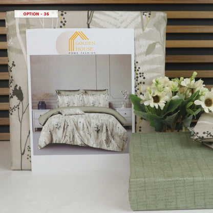 طقم ملاحف مايكرو فايبر - Bed Set Patterned available in 2 sizes Double Size and single half size Microfiber 56 options