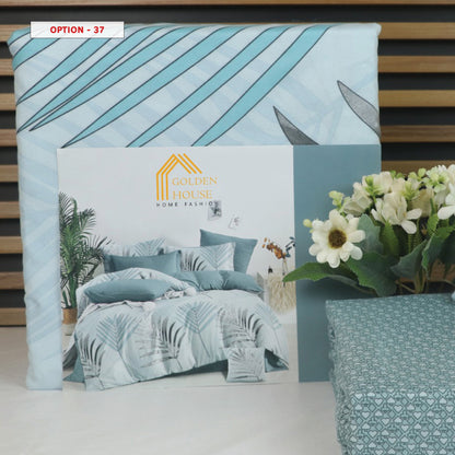 طقم ملاحف مايكرو فايبر - Bed Set Patterned available in 2 sizes Double Size and single half size Microfiber 56 options