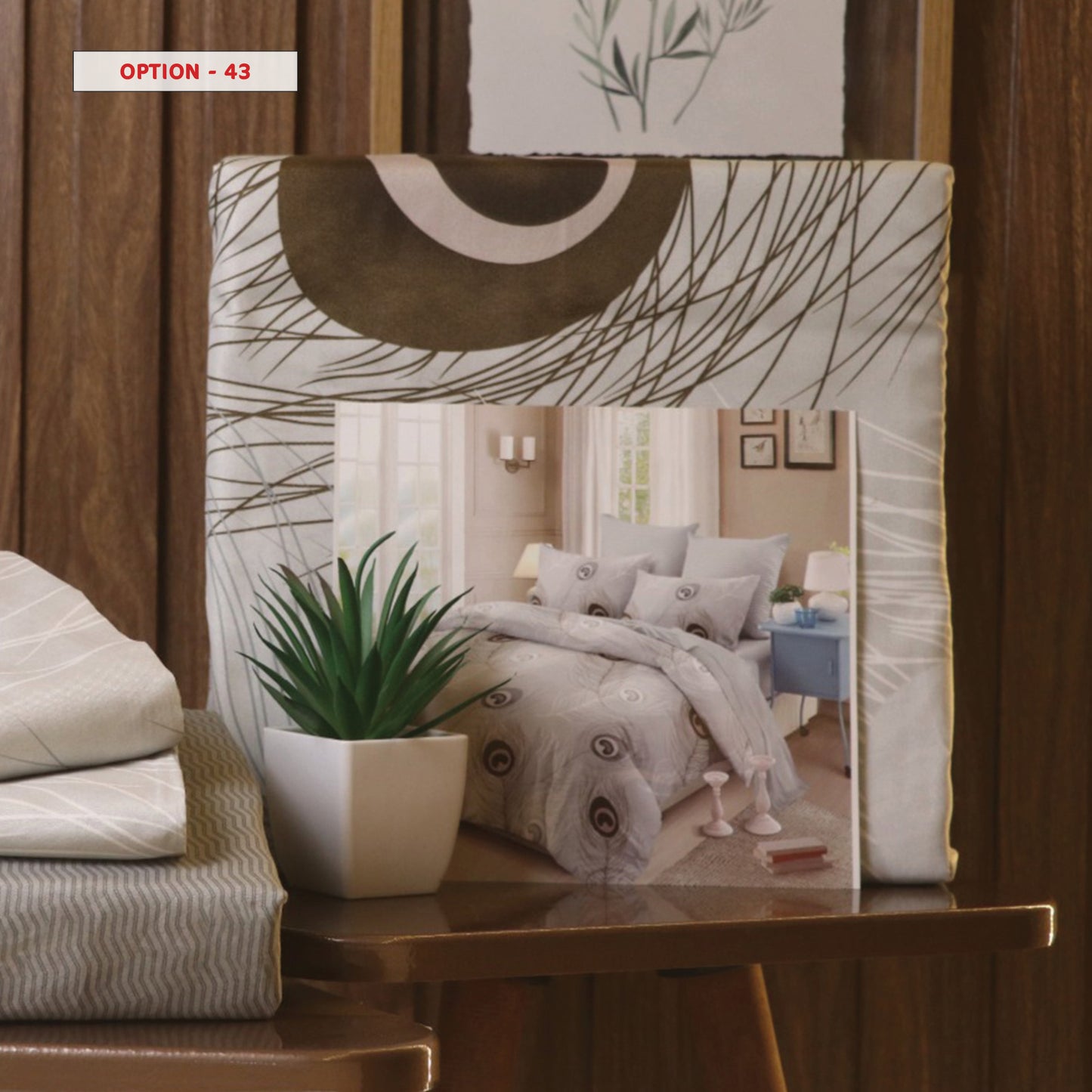 طقم ملاحف مايكرو فايبر - Bed Set Patterned available in 2 sizes Double Size and single half size Microfiber 56 options