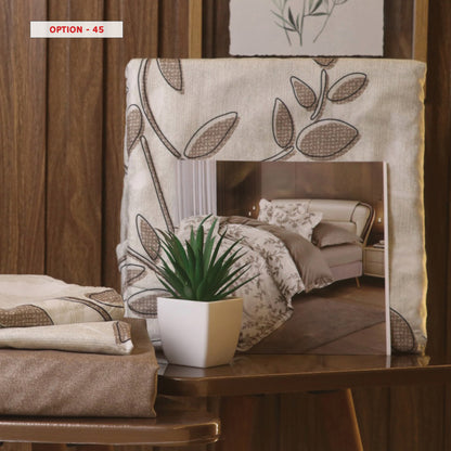 طقم ملاحف مايكرو فايبر - Bed Set Patterned available in 2 sizes Double Size and single half size Microfiber 56 options