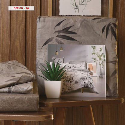 طقم ملاحف مايكرو فايبر - Bed Set Patterned available in 2 sizes Double Size and single half size Microfiber 56 options