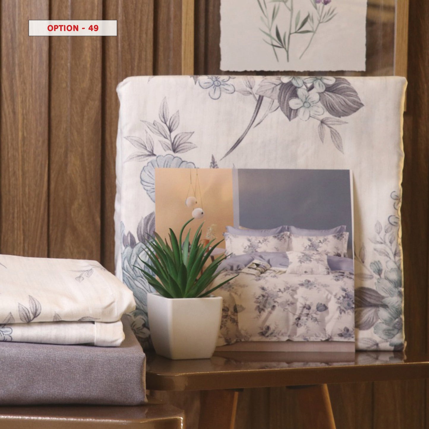 طقم ملاحف مايكرو فايبر - Bed Set Patterned available in 2 sizes Double Size and single half size Microfiber 56 options