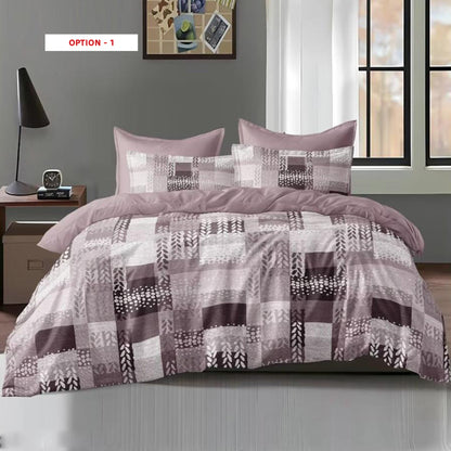 Bed set Microfiber Available in 3 Sizes Single half 3 pieces Double size 4 pieces King size 4 pieces