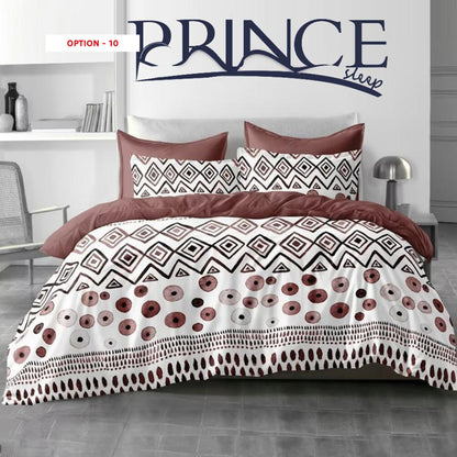 Bed set Microfiber Available in 3 Sizes Single half 3 pieces Double size 4 pieces King size 4 pieces