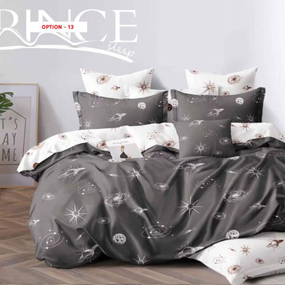 Bed set Microfiber Available in 3 Sizes Single half 3 pieces Double size 4 pieces King size 4 pieces