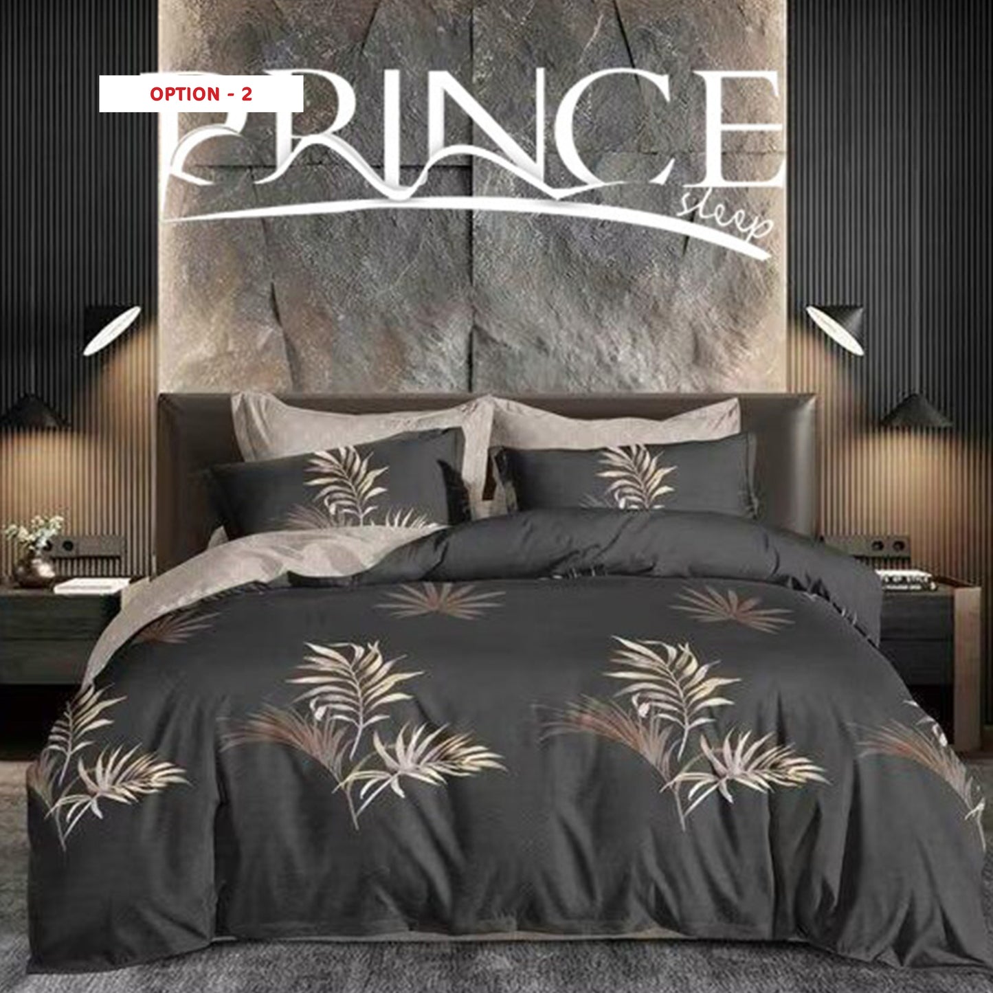 Bed set Microfiber Available in 3 Sizes Single half 3 pieces Double size 4 pieces King size 4 pieces