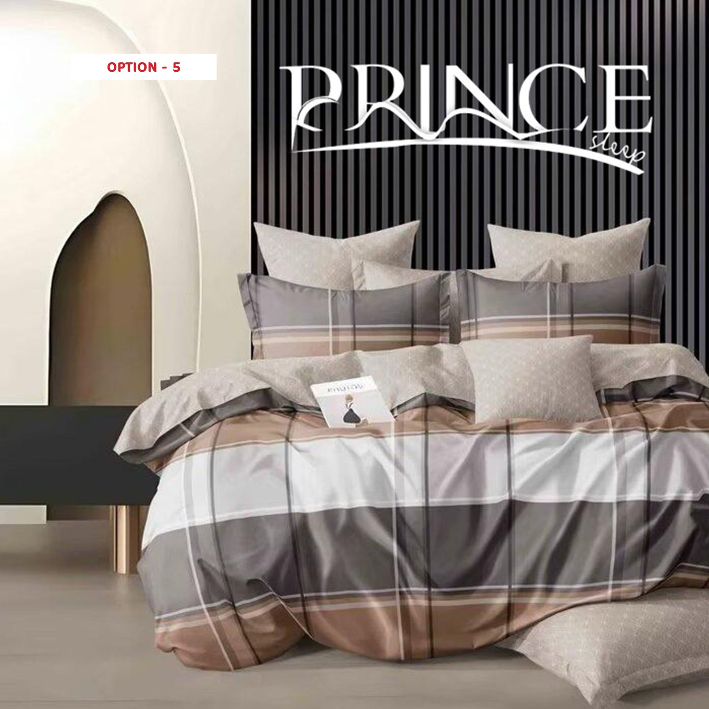 Bed set Microfiber Available in 3 Sizes Single half 3 pieces Double size 4 pieces King size 4 pieces