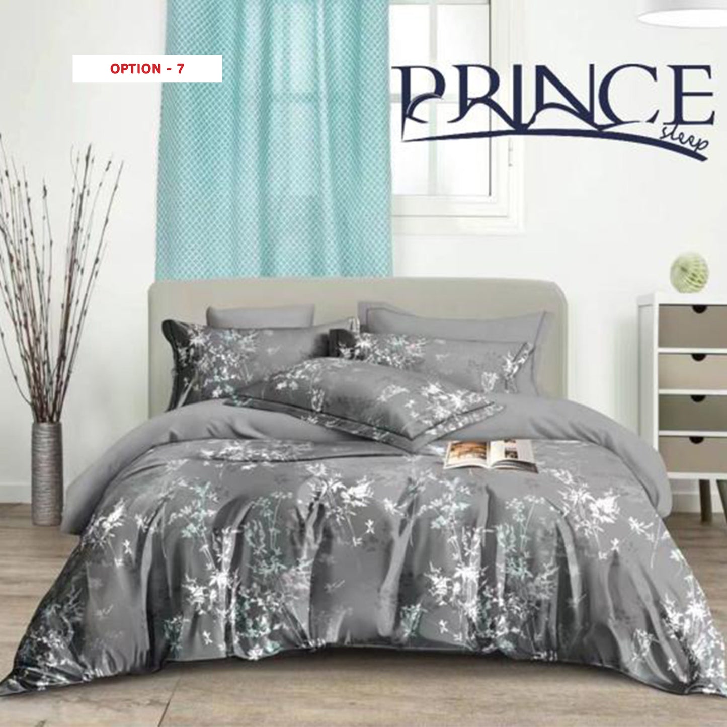 Bed set Microfiber Available in 3 Sizes Single half 3 pieces Double size 4 pieces King size 4 pieces