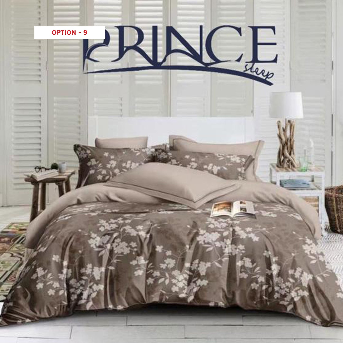 Bed set Microfiber Available in 3 Sizes Single half 3 pieces Double size 4 pieces King size 4 pieces