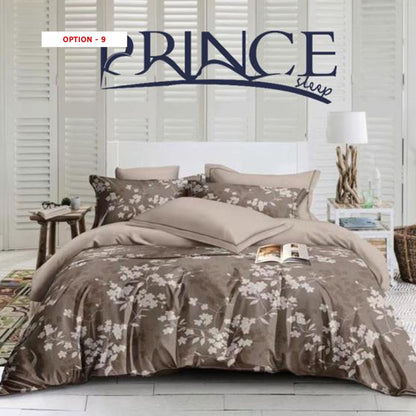 Bed set Microfiber Available in 3 Sizes Single half 3 pieces Double size 4 pieces King size 4 pieces