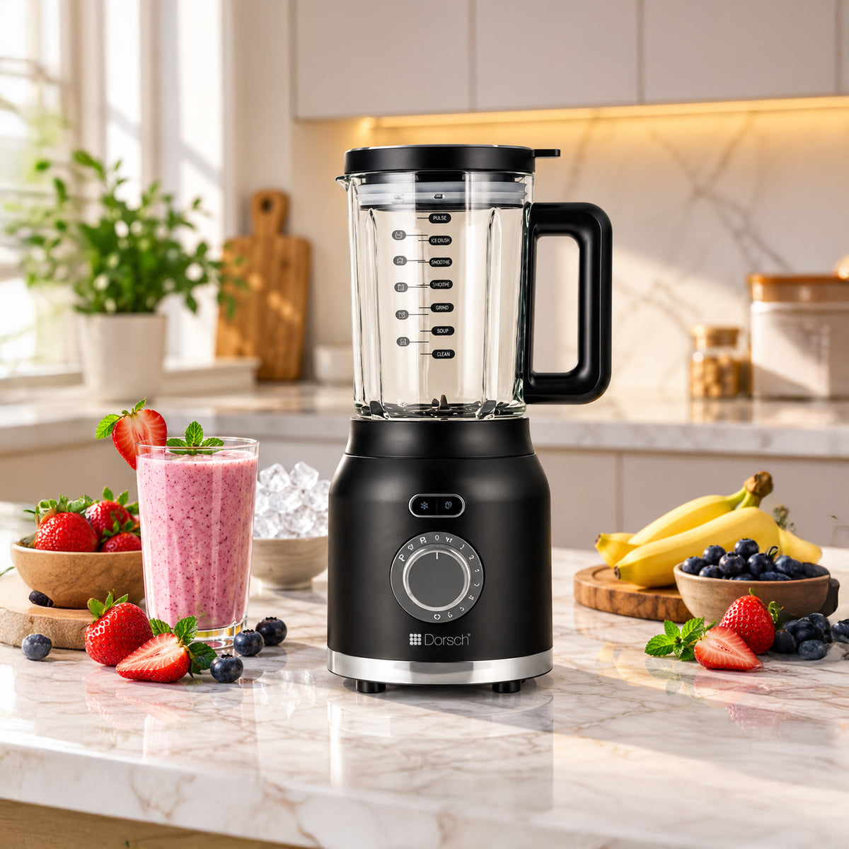 Blender Dorsch 1200W – 1.8L Glass Jug | DH-07400