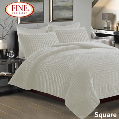 Winter Comforter Set Mohair Embossed Soft & Fluffy Available in 2 Sizes