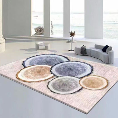 3D Living Room Rug | 160×230 cm | Anti-Slip Rubber Base | Waterproof & High Quality