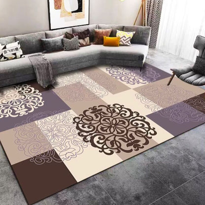 3D Living Room Rug | 160×230 cm | Anti-Slip Rubber Base | Waterproof & High Quality