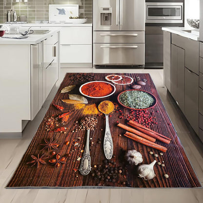 3D Living Room Rug | 160×230 cm | Anti-Slip Rubber Base | Waterproof & High Quality