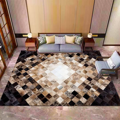 3D Living Room Rug | 160×230 cm | Anti-Slip Rubber Base | Waterproof & High Quality