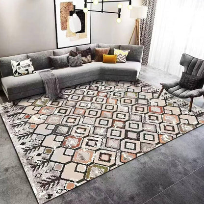 3D Living Room Rug | 200×300 cm | Anti-Slip Rubber Base | Waterproof & High Quality