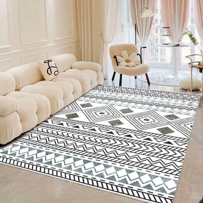 3D Living Room Rug | 160×230 cm | Anti-Slip Rubber Base | Waterproof & High Quality