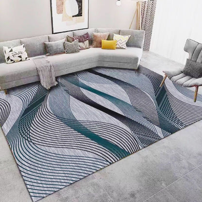 3D Living Room Rug | 160×230 cm | Anti-Slip Rubber Base | Waterproof & High Quality