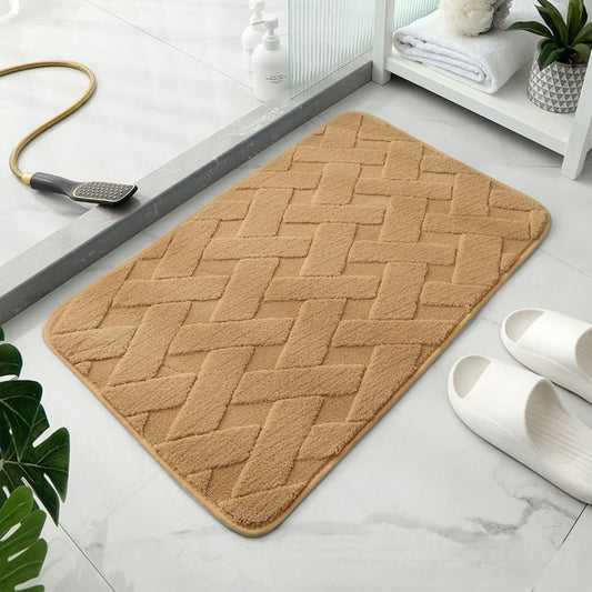 Faux Fur Door Mat | Anti-Slip & Washable | 80×50cm