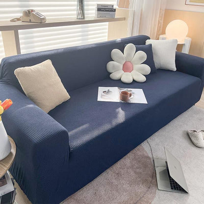 Sofa Cover Set | Premium Elastic Fabric | 8 Pieces | Wash-Safe & Heavy Quality