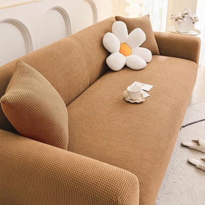 Sofa Cover Set | Premium Elastic Fabric | 8 Pieces | Wash-Safe & Heavy Quality