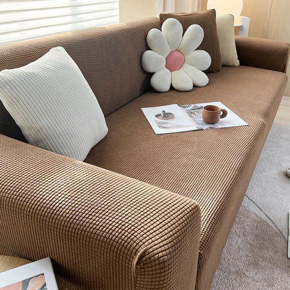 Sofa Cover Set | Premium Elastic Fabric | 8 Pieces | Wash-Safe & Heavy Quality