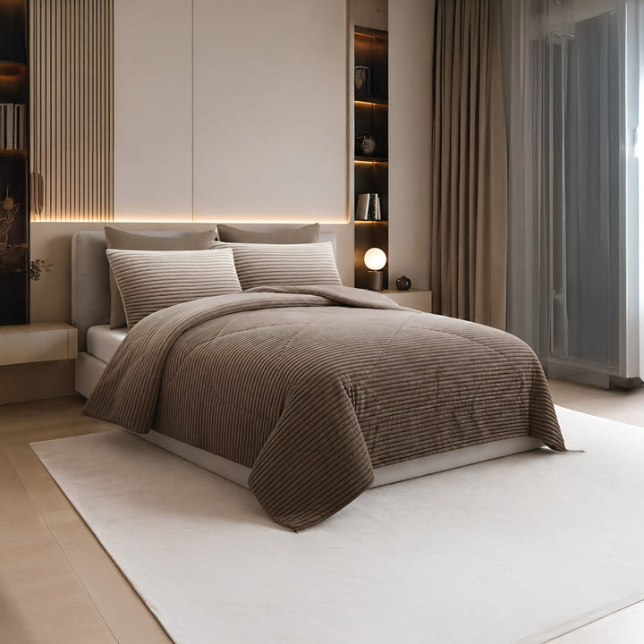 Coverlet Mohair Fur Available in King & Single Half | 9 Colors