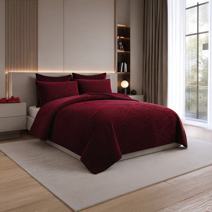 Coverlet Mohair Fur Available in King & Single Half | 9 Colors