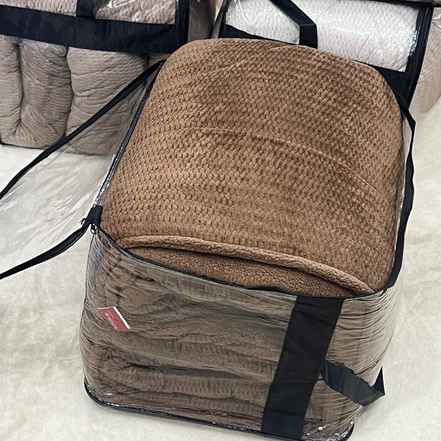 Winter Coverlet Set | Mohair Embossed | King & Single Half Sizes