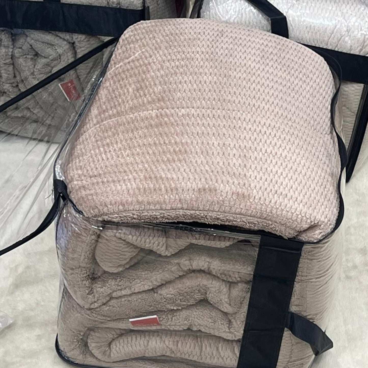 Winter Coverlet Set | Mohair Embossed | King & Single Half Sizes