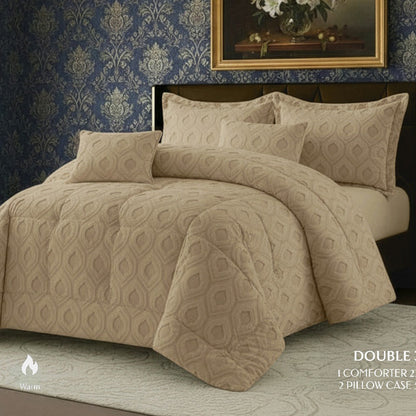 Winter Coverlet Mohair Fur – King Size (3 Pieces)