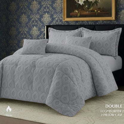 Winter Coverlet Mohair Fur – King Size (3 Pieces)