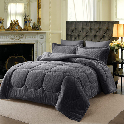 كوفرلي فرو شتوي موهير متوفر بمقاسين كينغ (3 قطع) ومفرد ونصف (قطعتان)